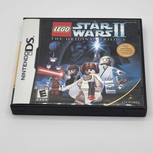 LEGO Star Wars II: The Original Trilogy (Nintendo DS, 2006) Box And Manuals Only